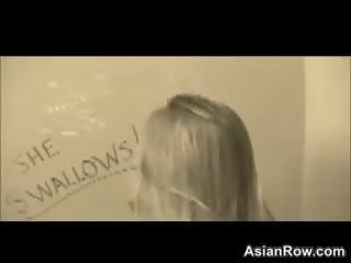 亞洲人 吸吮 約翰遜 通過 一 nobility 孔