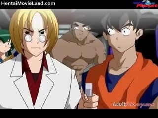 Smashing съблазнителен тяло необикновен цици оказа на аниме part3