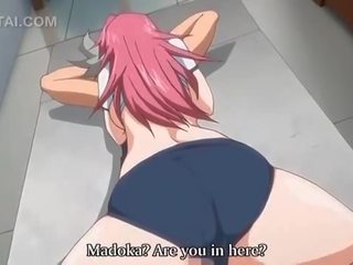 Hentai dirty video siren in big tits gets wet