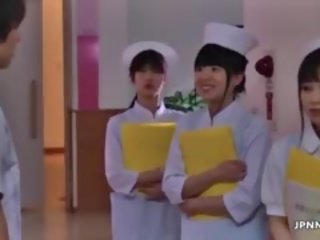Fascinating Asian Nurse Gets Her Pussy Rubbed Part5