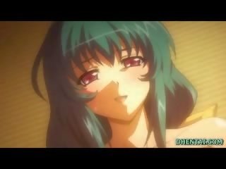 Bigtit jap cartoon swell riding dong and jizz shot