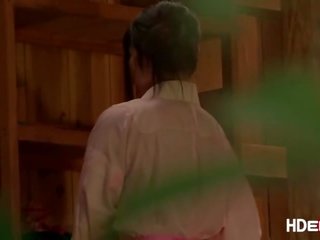 아시아의 enchantress 일체 포함 uehara 도착 야만인 과 씨발 로 거대한 manhood