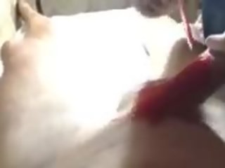브라질의 waxing 의 에이 큰 음경 제삼 부분 waxing 그만큼 형사