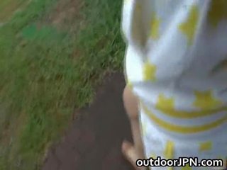 Anri Nonaka Asian great cutie In Outdoor
